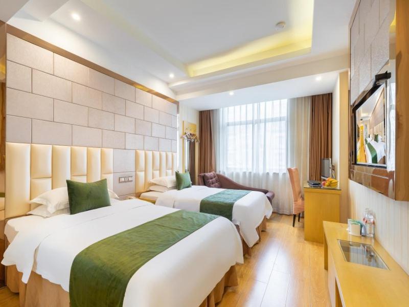 Greentree Inn Zhejiang Jinhua Yiwu International Trade City Changchun Street Shell Hotel Zewnętrze zdjęcie