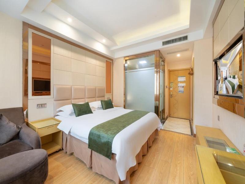 Greentree Inn Zhejiang Jinhua Yiwu International Trade City Changchun Street Shell Hotel Zewnętrze zdjęcie