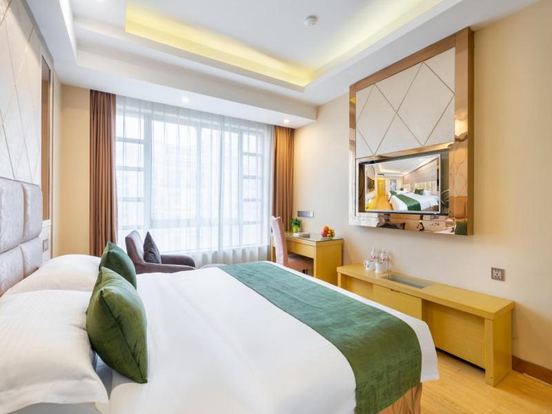 Greentree Inn Zhejiang Jinhua Yiwu International Trade City Changchun Street Shell Hotel Zewnętrze zdjęcie